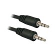Кабель AUX Audio 3.5мм M/M 1.5м JACK01-05 чорний Defender