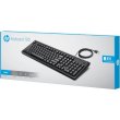 Клавіатура дротова, HP 100 USB Black