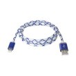 Кабель для iPhone 5/6/Ipad 4, 1.0м, Defender, синій, ACH03-03LT
