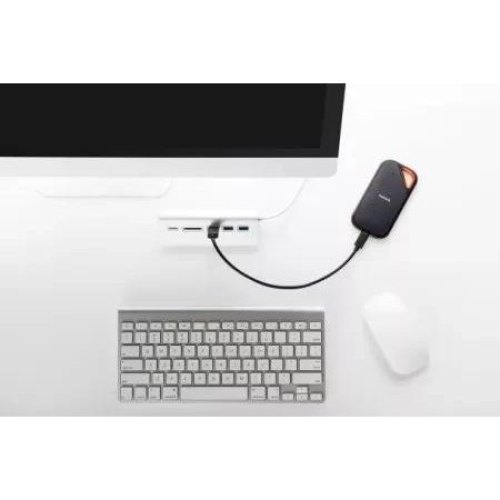 Портативний накопичувач SSD SanDisk 2TB USB 3.2 Gen 2x2 Type-C E81 R2000/W2000MB/s IP55