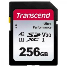 Карта пам'яті Transcend SD 256GB C10 UHS-I U3 A2 R160/W90MB/s 4K