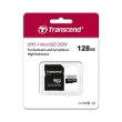 Карта пам'яті Transcend microSD 128GB C10 UHS-I U1 High Endurance (170TB)