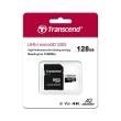 Карта пам'яті Transcend microSD 128GB C10 UHS-I U3 A2 R100/W85MB/s + SD