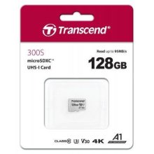 Карта пам'яті Transcend microSD 128GB C10 UHS-I R100/W40MB/s