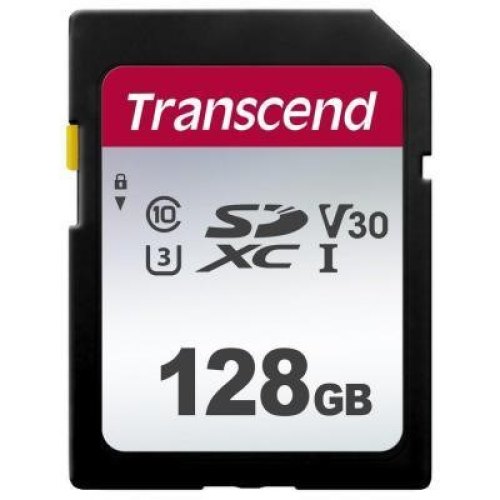 Карта пам'яті Transcend SD 128GB C10 UHS-I  R100/W40MB/s