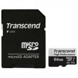 Карта пам'яті Transcend microSD  64GB C10 UHS-I U1 High Endurance (85TB)