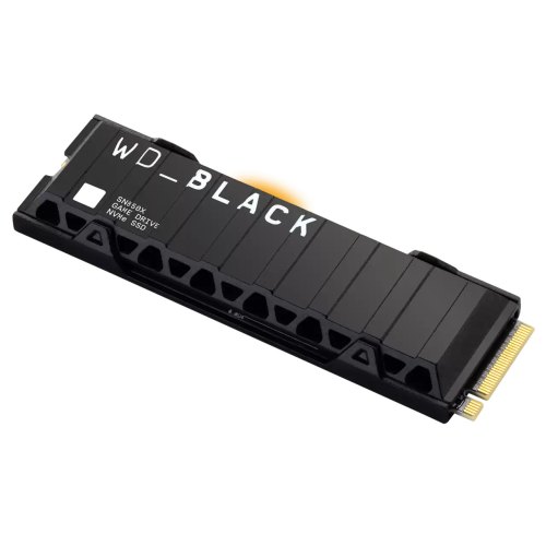 Накопичувач SSD WD M.2 2TB PCIe 4.0 Black SN850X + радіатор