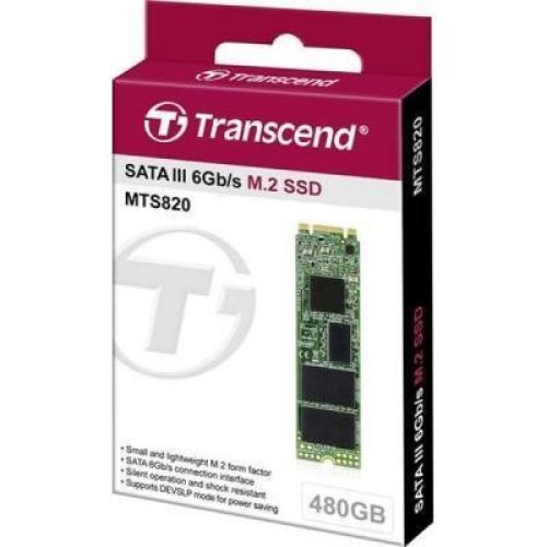 Накопичувач SSD Transcend M.2  480GB SATA 820S