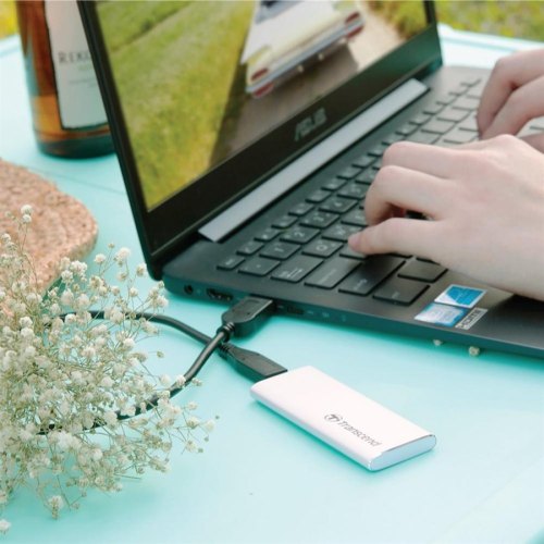 Портативний накопичувач SSD Transcend  500GB USB 3.1 Gen 2 Type-C ESD260C