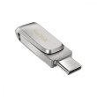 USB флеш SanDisk   64GB USB 3.1 Type-A + Type-C Dual Drive Luxe