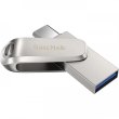 USB флеш SanDisk  256GB USB 3.1 Type-A + Type-C Dual Drive Luxe