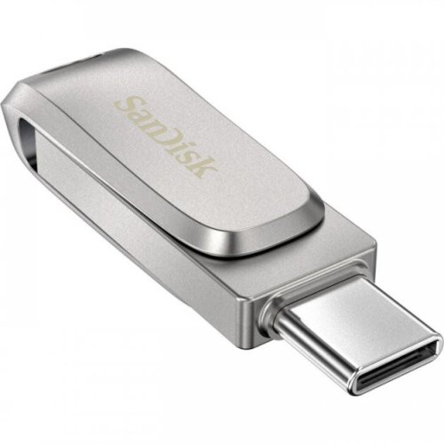 USB флеш SanDisk  256GB USB 3.1 Type-A + Type-C Dual Drive Luxe