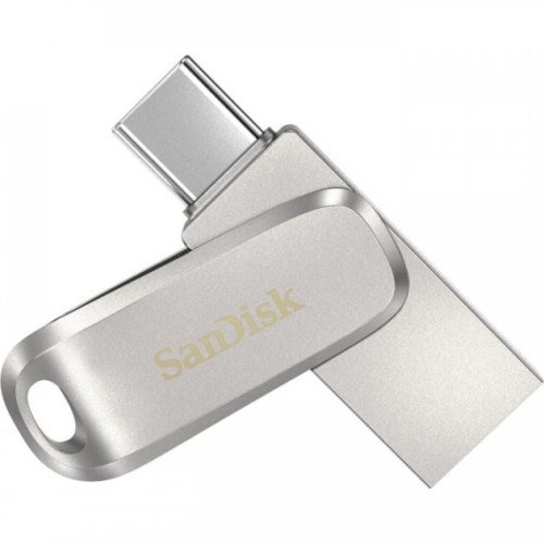 USB флеш SanDisk  256GB USB 3.1 Type-A + Type-C Dual Drive Luxe