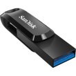 USB флеш SanDisk  256GB USB 3.1 Type-A + Type-C Ultra Dual Drive Go