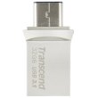 USB флеш Transcend  64GB USB 3.1 Type-A + Type-C 890 R90/W30MB/s