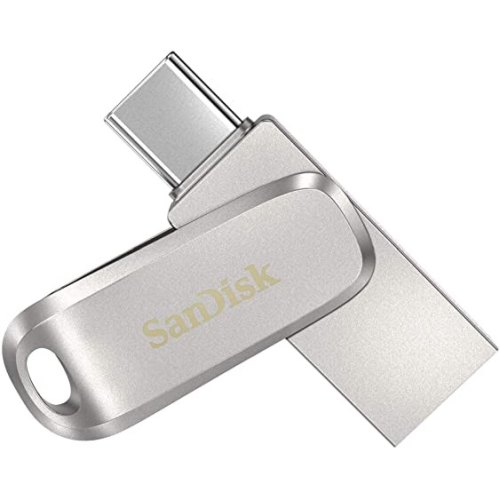 USB флеш SanDisk  128GB USB 3.1 Type-A + Type-C Dual Drive Luxe