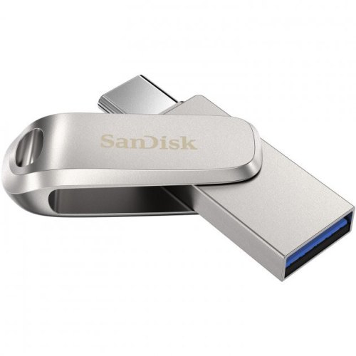 USB флеш SanDisk  128GB USB 3.1 Type-A + Type-C Dual Drive Luxe