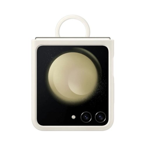 Чохол Samsung F731 (Flip 5) EF-PF731TUEGUA Silicone Case with Ring, Cream