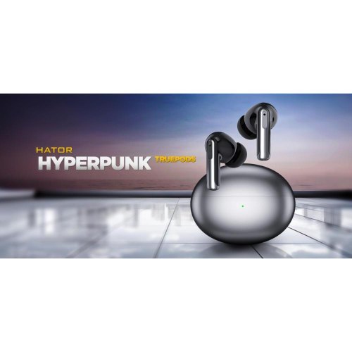 Навушники ігрові TWS HATOR Hyреrpunk Truepods (HTA-430) Black