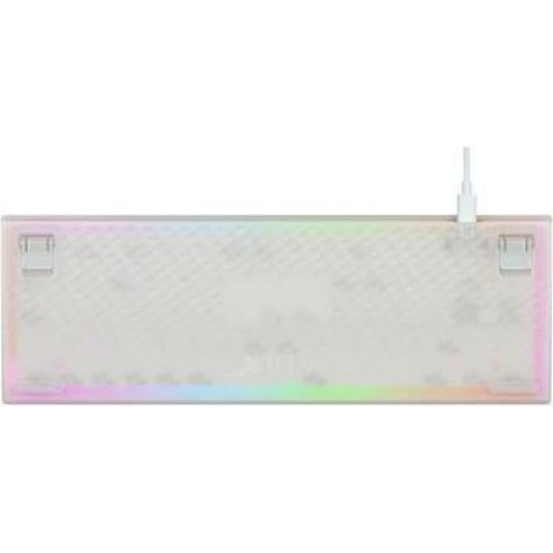 Клавіатура дротова, механічна Xtrfy K5 68Key, Kailh Red, USB-A, EN/UA, Hot-swap, RGB, білий