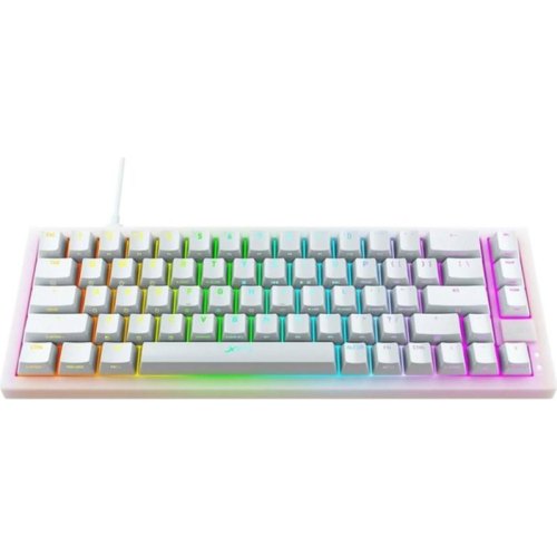 Клавіатура дротова, механічна Xtrfy K5 68Key, Kailh Red, USB-A, EN/UA, Hot-swap, RGB, білий