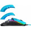 Мишка дротова, Xtrfy M42, USB-A, RGB, Miami Blue