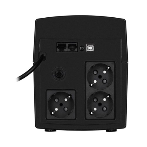 Джерело безперебійного живлення 2E DD1200, 1200VA/720W, LCD, USB, 3xSchuko