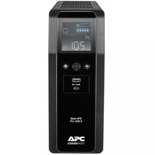 Джерело безперебійного живлення APC Back UPS Pro S 1200VA/720W, LCD, USB, 6+2 C13