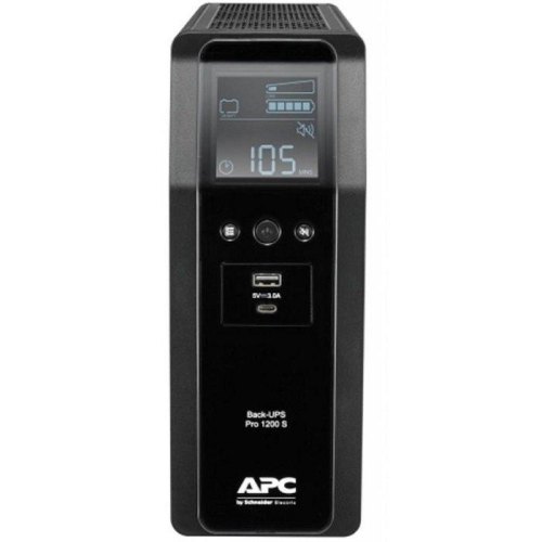 Джерело безперебійного живлення APC Back UPS Pro S 1200VA/720W, LCD, USB, 6+2 C13