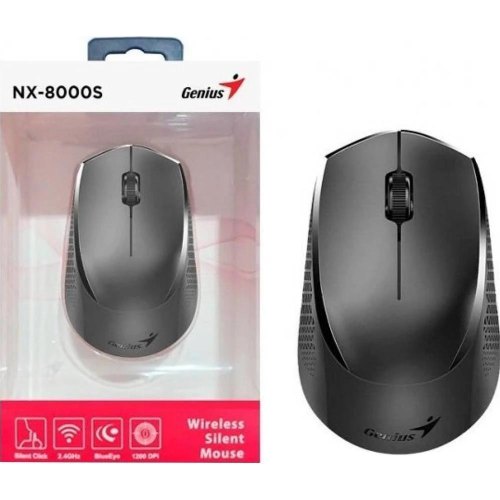 Мишка бездротова, Genius NX-8000 Silent WL Black