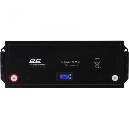 Акумуляторна батарея 2E LFP24, 24V, 85Ah, LCD 8S