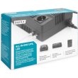 Джерело безперебійного живлення DIGITUS All-in-One, 800VA/480W, LED, 4xSchuko/3xC13, RJ45, USB