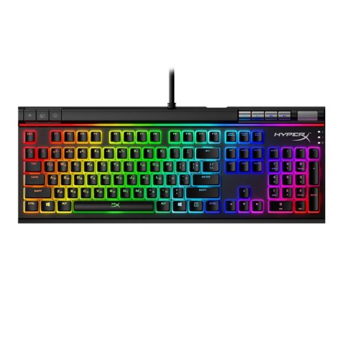 Клавіатура дротова, HyperX Alloy Elite 2.0 Red USB RGB ENG/RU Black