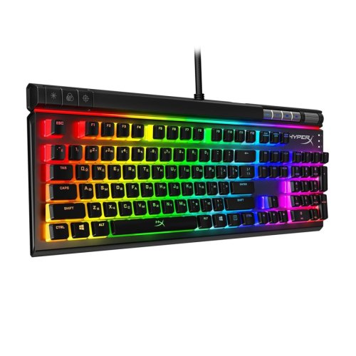 Клавіатура дротова, HyperX Alloy Elite 2.0 Red USB RGB ENG/RU Black