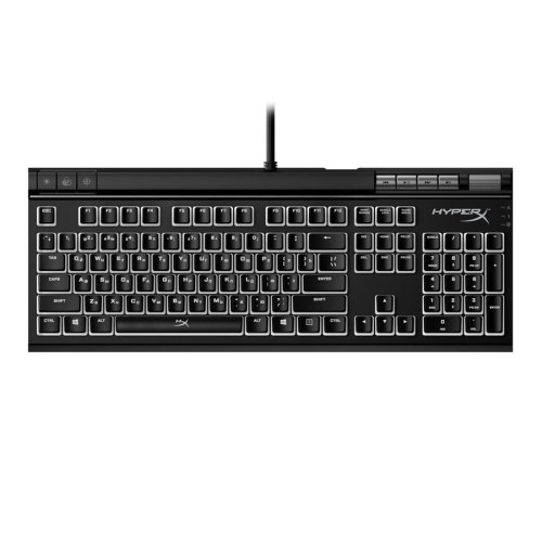 Клавіатура дротова, HyperX Alloy Elite 2.0 Red USB RGB ENG/RU Black