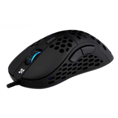 Мишка дротова, ігрова Dream Machines DM6 HOLEY USB Black