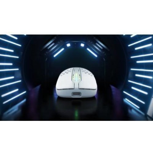 Мишка бездротова, Xtrfy M42, WL/USB-A, RGB, Білий