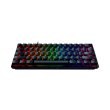 Клавіатура дротова, ігрова Razer Huntsman Mini Purple Switch USB RU RGB, Black
