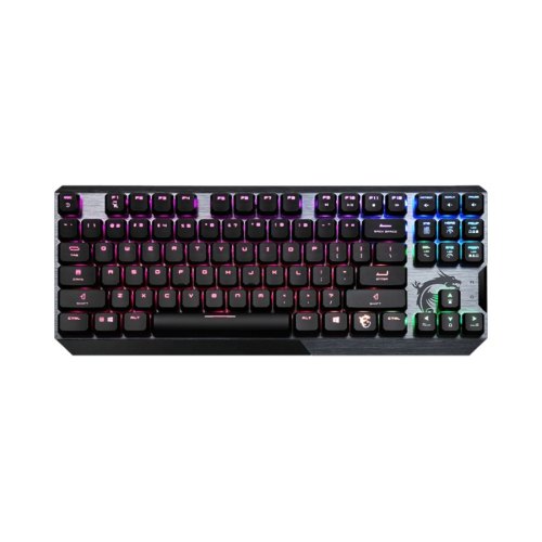 Клавіатура дротова, MSI VIGOR GK50 LOW PROFILE TKL UA