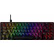 Клавіатура дротова, HyperX Alloy Origins 65 Red USB RGB ENG/RU, Black