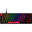 Клавіатура дротова, HyperX Alloy Origins 65 Red USB RGB ENG/RU, Black