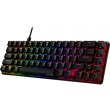 Клавіатура дротова, HyperX Alloy Origins 65 Red USB RGB ENG/RU, Black