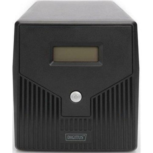Джерело безперебійного живлення DIGITUS Line-Interactive, 2000VA/1200W, LCD, 4xSchuko, RJ45, RS232, USB