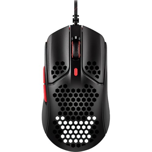 Мишка дротова, HyperX Pulsefire Haste USB, Black/Red