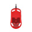 Мишка дротова, HyperX Pulsefire Haste USB, Black/Red