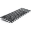 Клавіатура дротова, Dell Compact Multi-Device Wireless Keyboard - KB740 - Russian(QWERTY)
