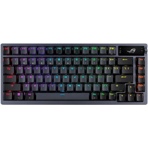 Клавіатура бездротова, ASUS ROG Azoth RGB 81key NX RD USB/WL/BT EN Black