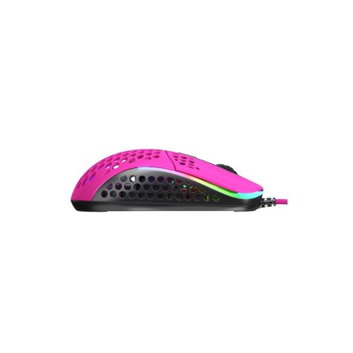 Мишка дротова, Xtrfy M42, USB-A, RGB, Рожевий