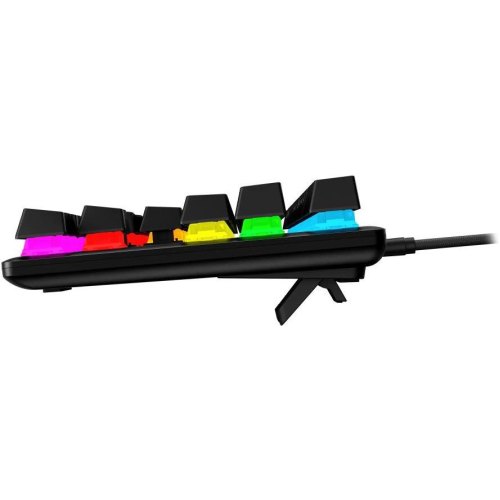 Клавіатура дротова, HyperX Alloy Origins Core PBT Aqua USB RGB Black