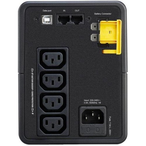 ДБЖ APC Back-UPS 410W/750VA,L-I,AVR,USB,4xIEC BX750MI